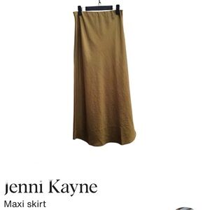Jenni Kayne Gold Maxi-Skirt